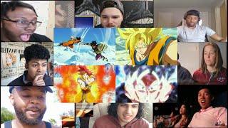 Goku vs Broly Reactions Mashup