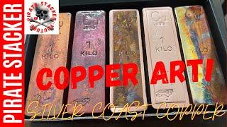 Only the FINEST Copper Art Bars Ever!  #copper  #art  #treasure  #bars