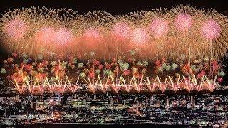 [4K] 長岡花火大会 2017 復興祈願花火 フェニックス - Nagaoka Fireworks Festival 2017 Phoenix -  2017.08.02
