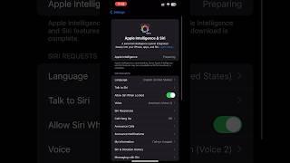 Apple intelligence on iPhone 13 Pro Max  #AI #Siri #appleintelligence