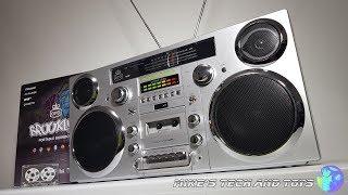 GPO BROOKLYN PORTABLE BOOMBOX / Unboxing & Full Review / Ghetto Blaster