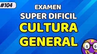 40 PREGUNTAS DE CULTURA GENERAL QUE TE DEJARÁN SIN ALIENTO  | SUPER DIFICIL