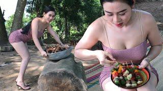 AMAZING COOKING | Katy cooking Vietnamese BBQ ​| Katy Kitchen