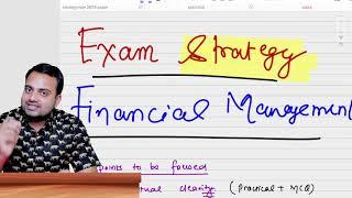 Must watch video before you appear in financial Management exam| ca exam.