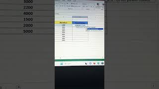 Advance tricks MS office excel users|#trending #shortfeeds #shorts