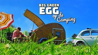 Camperen met de mini KAMADO van Big Green Egg!