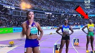 The Fastest 200M History Shericka Jackson destroyed Gabby thomas  Paris Olympics will be insane