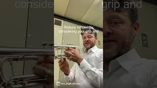 Reduce tension for trumpet players #trumpet #trumpeter #brass