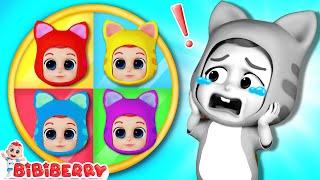 Where Is My Color  Lost Color Song | Funny Kids Songs | Bibiberry Nursery Rhymes