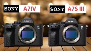 Sony A7iV Vs Sony A7S III