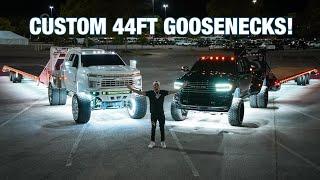 My INSANE Tow Rig Set Ups are Complete! *Two Custom 44ft Goosenecks*