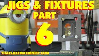 HOME SHOP JIGS & FIXTURES PART 6, MACHINING A PLATE FIXTURE, SHAPER, DRILL PRESS & ROUND COLUMN MILL