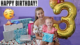 GEMMA'S 3rd BIRTHDAY PARTY! OPENING PRESENTS!