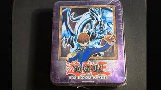 2002 Blue Eyes White Dragon Tin Opening! Only Good Games Yugioh Christmas Special 