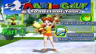 Mario Golf Toadstool Tour: Star Tournament Playthrough Part 1