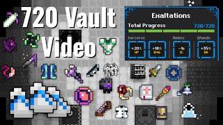 RotMG - What does a vault look like after 720 exalts?