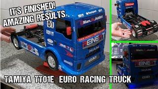 Tamiya TT01E Team Reinert Euro Racing Truck Body Finished