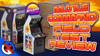 Missile Command Field Test Review - RepliCade X from New Wave Toys -1980 Atari Arcade Classic