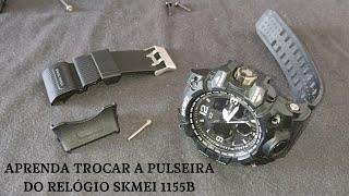 Como trocar a pulseira do relógio Skmei 1155b