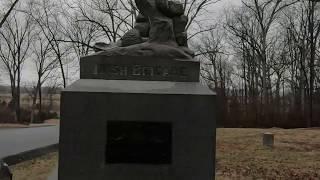 The Irish Brigade at Gettysburg