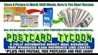 Postcard Tycoon Home Business