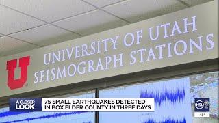 Box Elder County experiences multiple earthquakes
