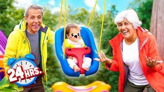 24 HOURS BEING GRANDPARENTS | POLINESIOS