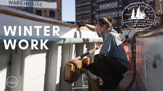 Preparing a 120 Year Old Tall Ship for a Round Britain Voyage