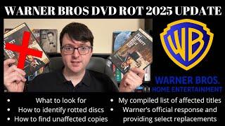 Warner Bros DVD Disc Rot 2025 update: What to look for and How to proceed!