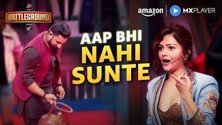 Rajat Dalal ka One-Finger Liftft. Rubina Dilaik | Battleground | Amazon MX Player