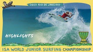 Highlights - Competition Day 3 - 2023 ISA World Junior Surfing Championship