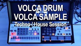 Volca Drum & Volca Sample Techno / House Session