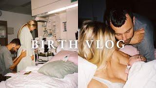 LABOUR + BIRTH VLOG | EMOTIONAL and RAW positive second birth | Ellie Watson