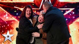 Nervous teen delivers a GOLDEN BUZZER performance | Unforgettable Audition | Britain's Got Talent