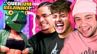 MÍTICO BEIJOU UMA PERERECA! PODPAH no Beija Sapo! - React Brino