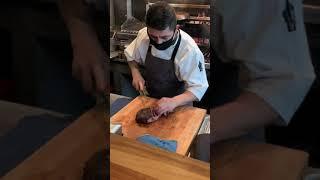 Tomahawk Steak  & Japanese Wagyu in SF | Niku Steakhouse | Walkmigo Eats | #Shorts