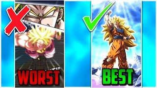 LR SUPER ATTACKS RANKED WORST TO BEST! Dokkan Battle List!