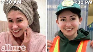 A Sanitation Worker’s Entire Routine, from Waking Up to Trash Collection | Allure