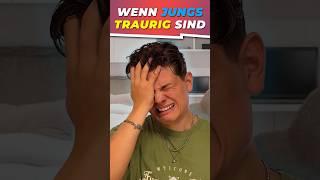 Was Jungs machen, wenn sie traurig sind  #youtube #viral #comedy #subscribe #funny #shorts #video