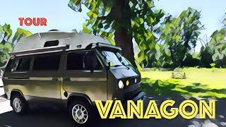 TOUR Subaru powered VW VANAGON  DIY camper van