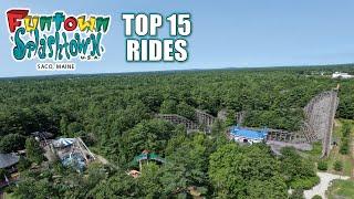 Top 15 Rides at Funtown Splashtown U.S.A.