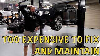 The costs of luxury life - Repair bill on my Bentley Continental