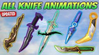 ALL KNIFE SKINS GAMEPLAY - VALORANT