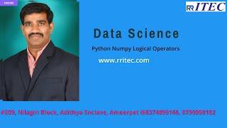 Python videos for Datascience Beginners||NUMPY LOGICAL OPERATOPRS || AI Training in Ameerpet||HYD