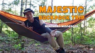 A Majestic Backpack Trip Northern Minnesota