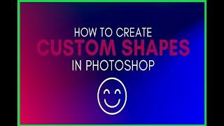 phot shop customize shapes