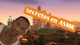 secretos y curiosidades que NO SABIAS de gta san andreas (ASMR para dormir)