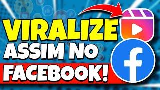 Como VIRALIZAR VÍDEO no FACEBOOK/ REELS! Ganhe MUITAS VISUALIZAÇÕES e SEGUIDORES!