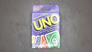 UNO Nonpartisan Card Game Opening