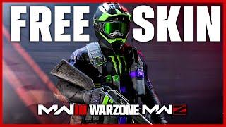 Claim this FREE Monster Energy Skin RIGHT NOW for MW3 & Warzone!